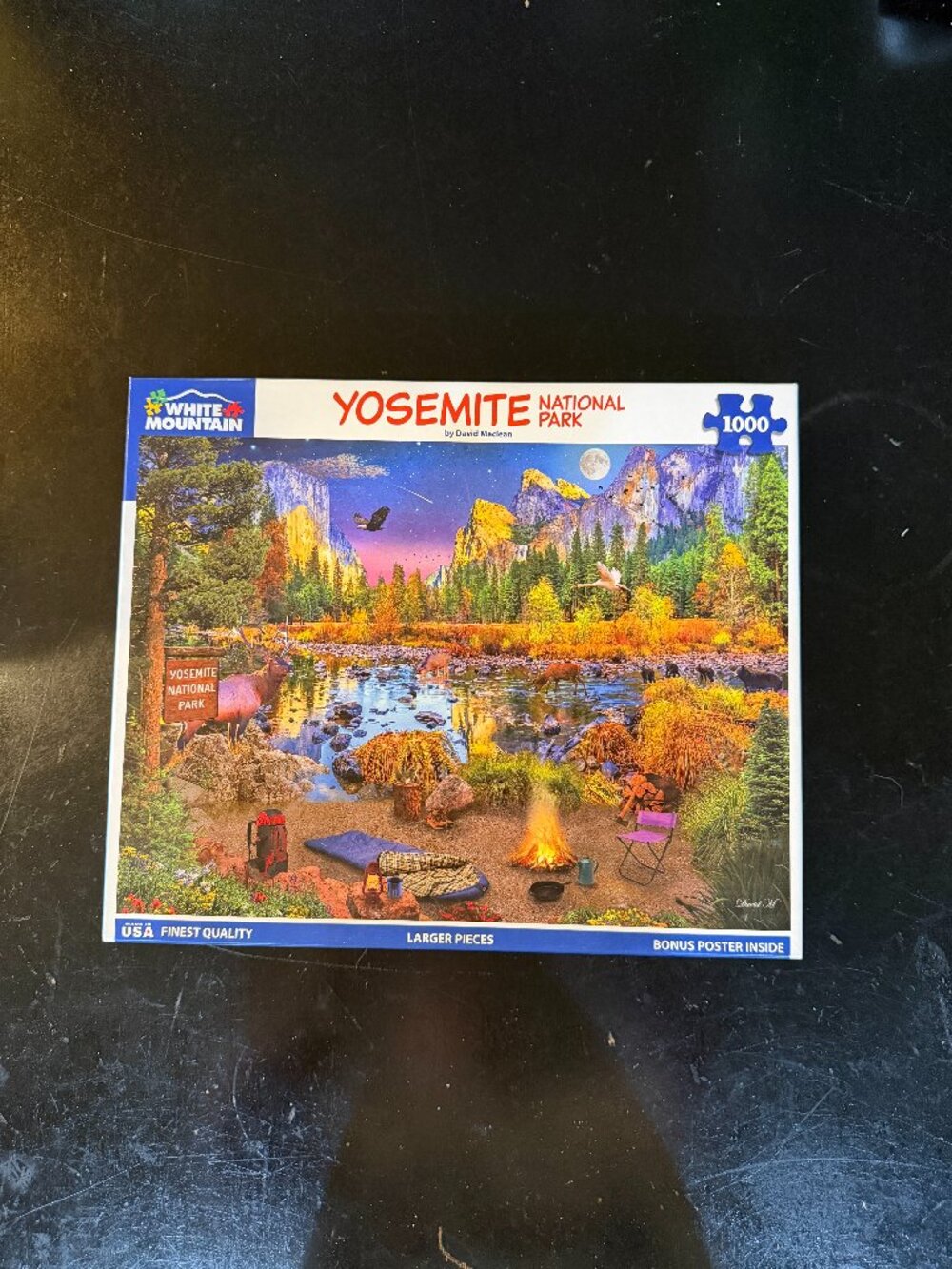 White Mountain Yosemite National Park 1000 Piece Jigsaw Puzzle